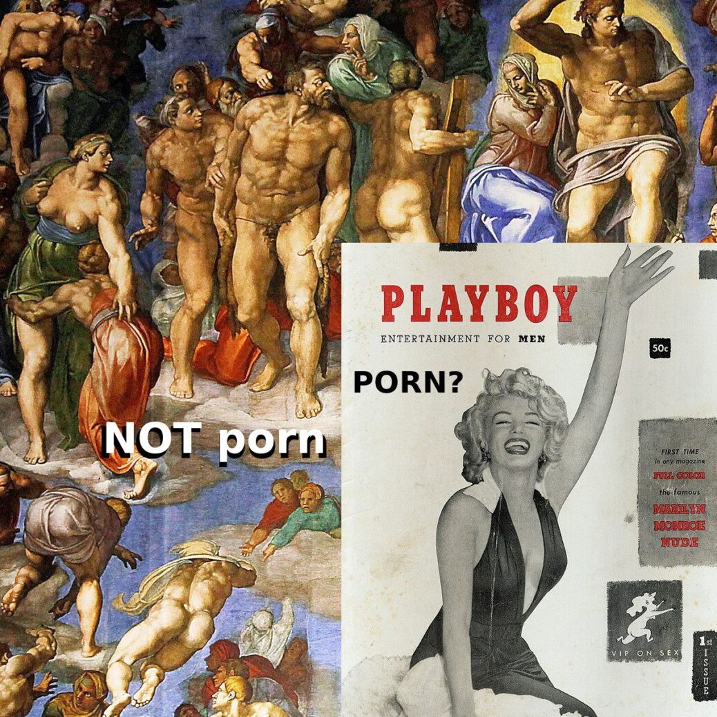 NOT p**n – P**n?