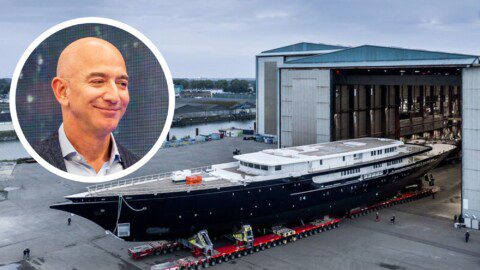 super millonario escondiendo su yate