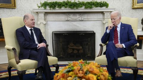 Scholz covering up the destruction of Nord Stream by the US?
